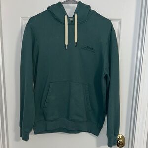 L.L. Bean Green Sweatshirt Hoodie